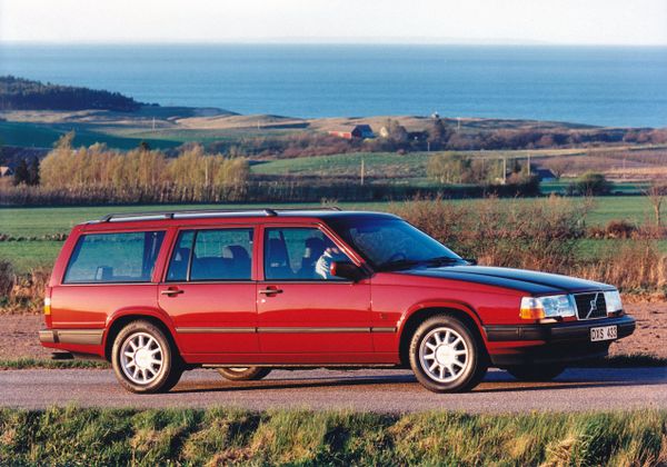 Volvo 940 1988. Carrosserie, extérieur. Break 5-portes, 1 génération