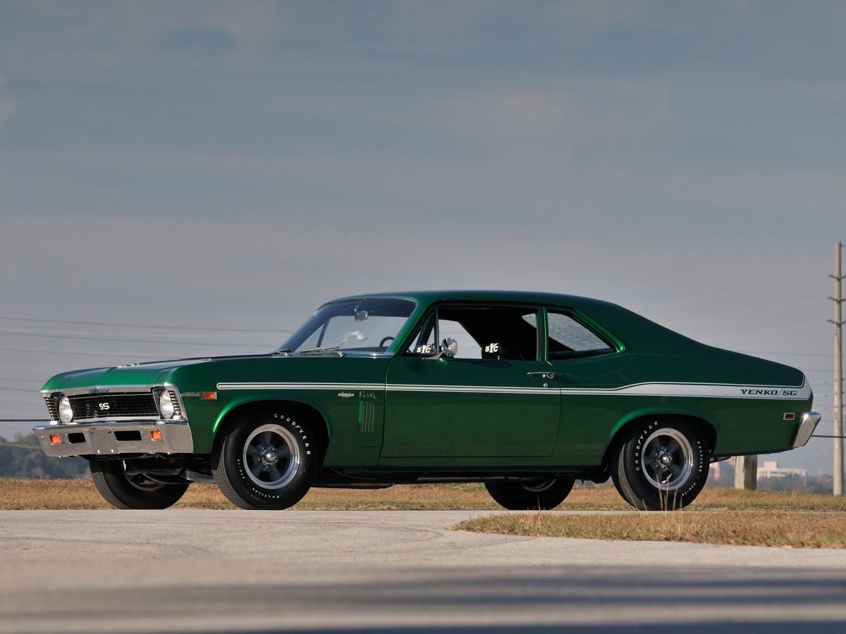 Chevrolet Nova 1967. Bodywork, Exterior. Coupe, 3 generation