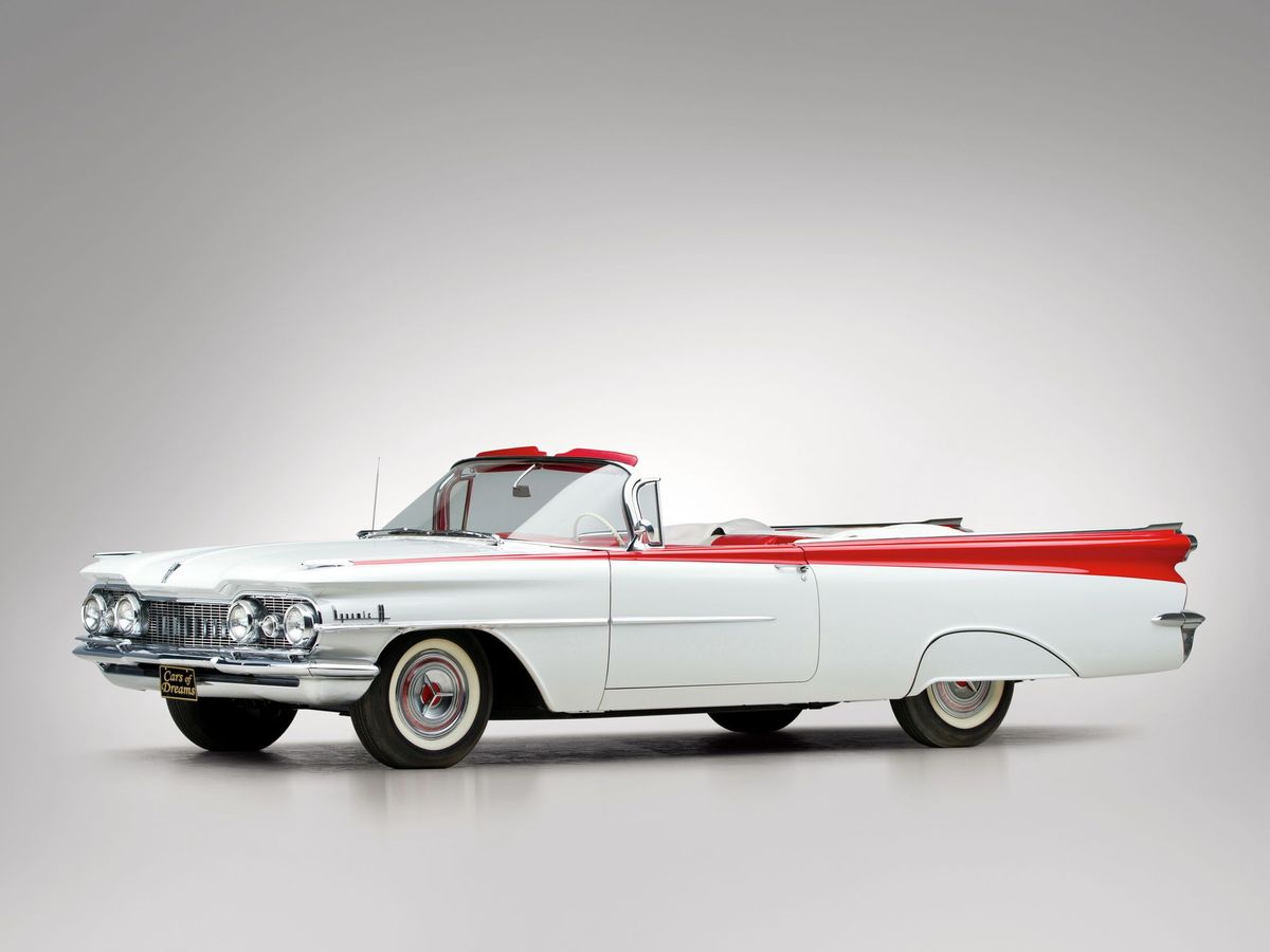 Oldsmobile Eighty Eight 1959. Bodywork, Exterior. Cabrio, 4 generation