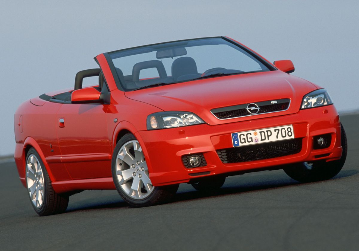 Opel Astra OPC 2002. Carrosserie, extérieur. Cabriolet, 1 génération, restyling