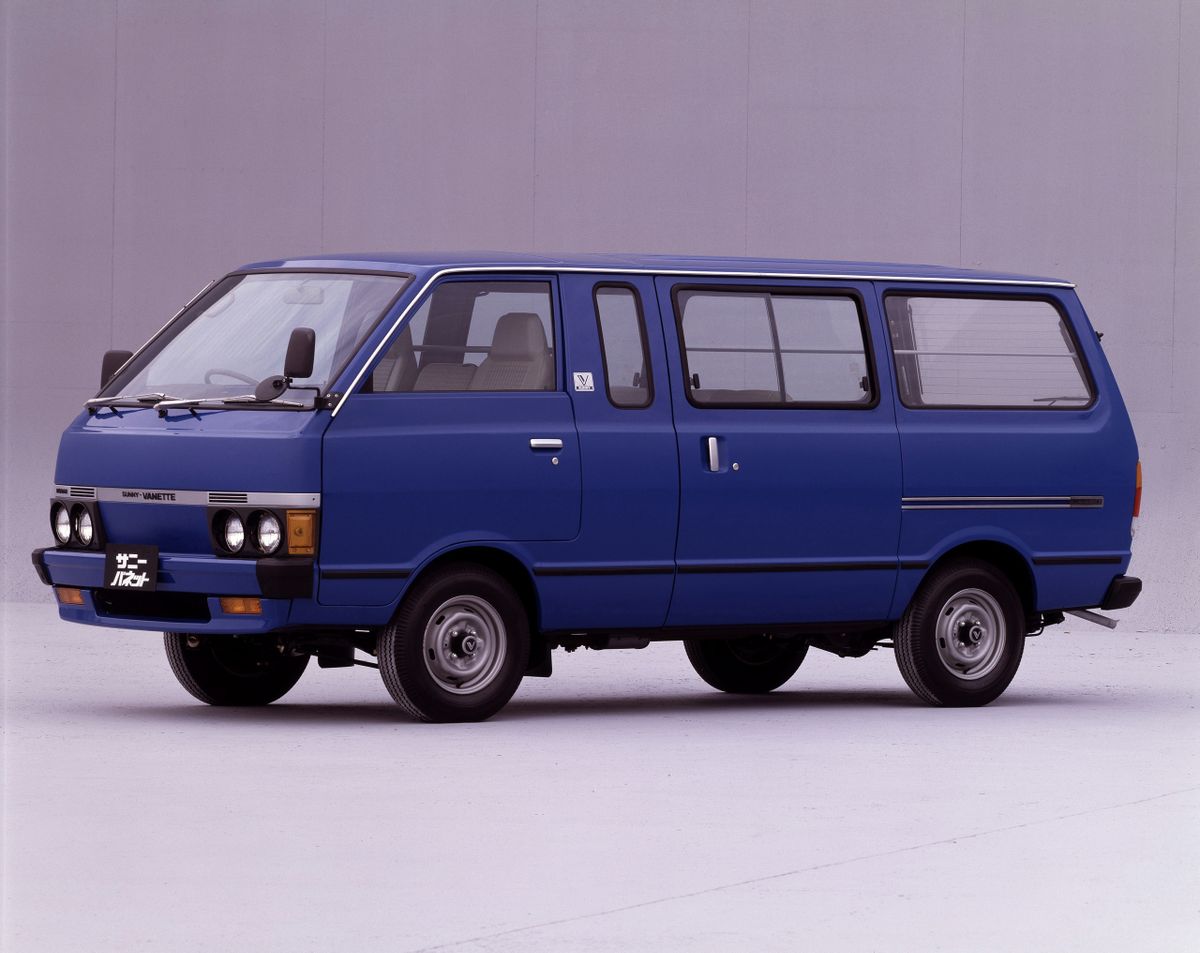 Nissan Vanette 1978. Bodywork, Exterior. Minivan, 1 generation