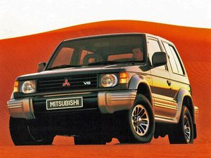 Mitsubishi Montero 1991. Carrosserie, extérieur. VUS 3-portes, 2 génération