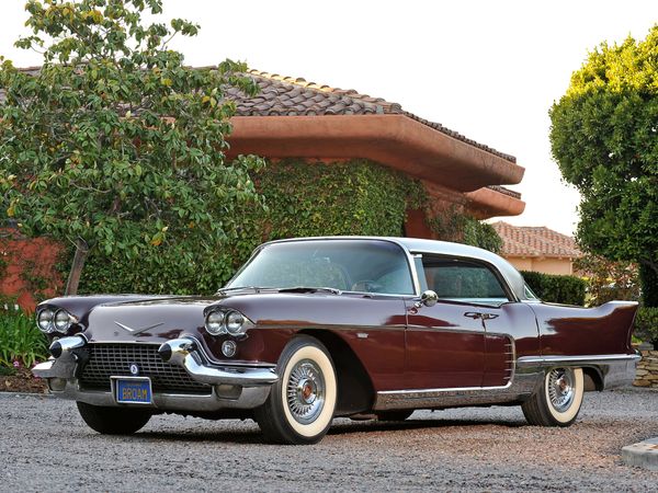 Cadillac Eldorado 1957. Carrosserie, extérieur. Berline, 3 génération