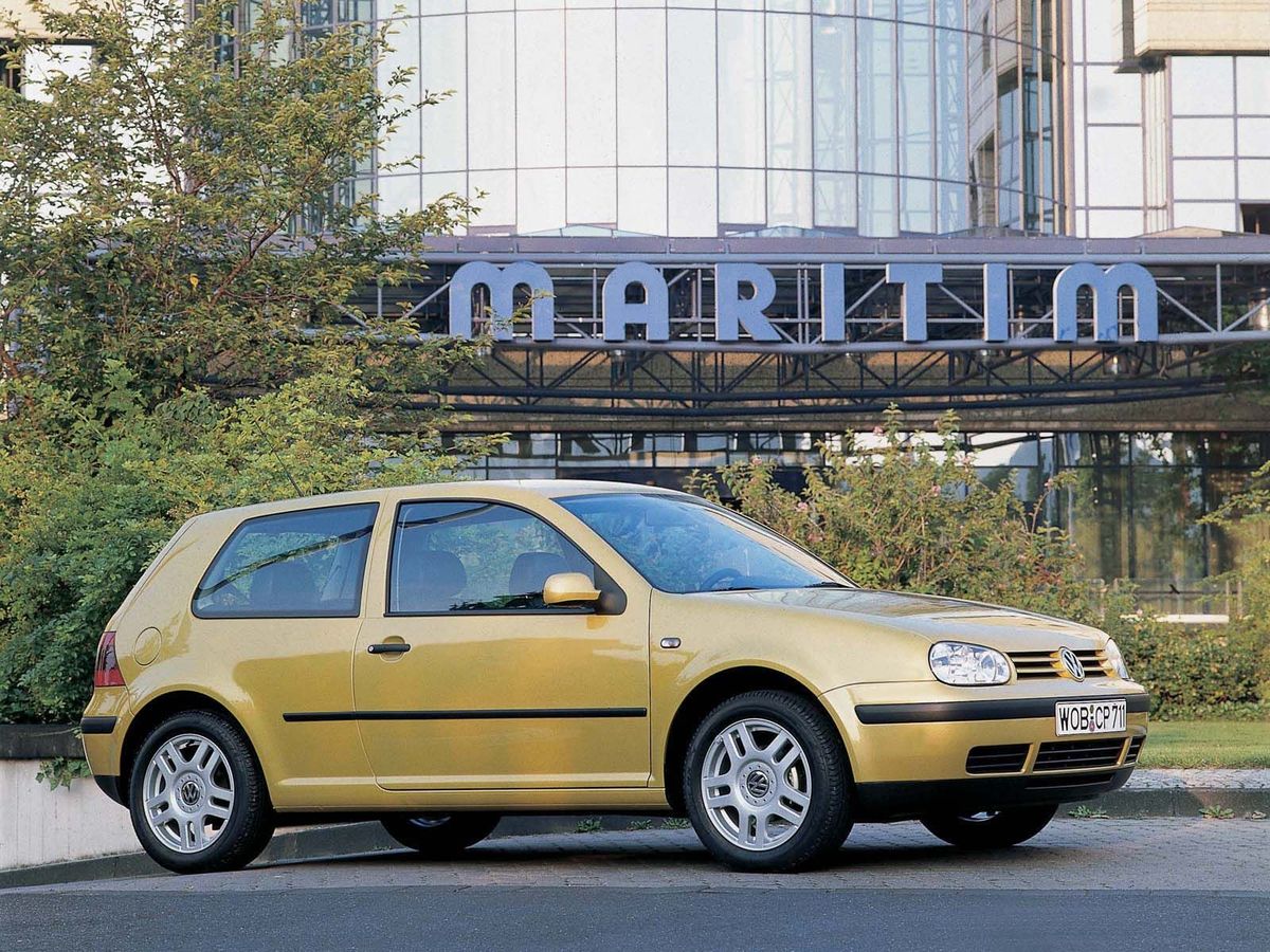 Volkswagen Golf 1997. Carrosserie, extérieur. Hatchback 3-portes, 4 génération