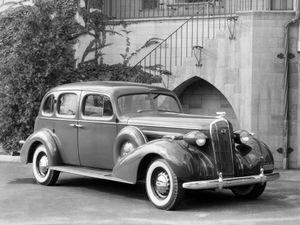 Buick Roadmaster 1936. Carrosserie, extérieur. Berline, 1 génération