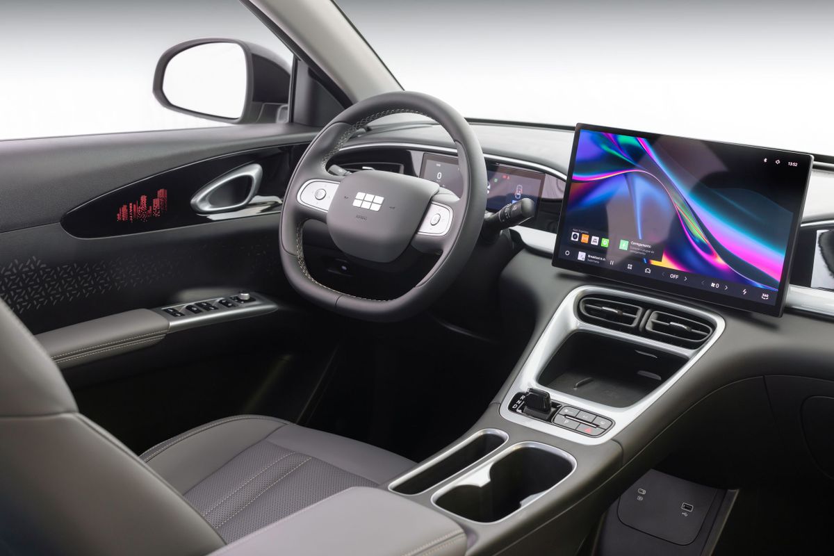 Geely. Центральная консоль.