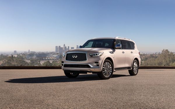 Infiniti QX80 2017. Bodywork, Exterior. SUV 5-doors, 1 generation, restyling 2