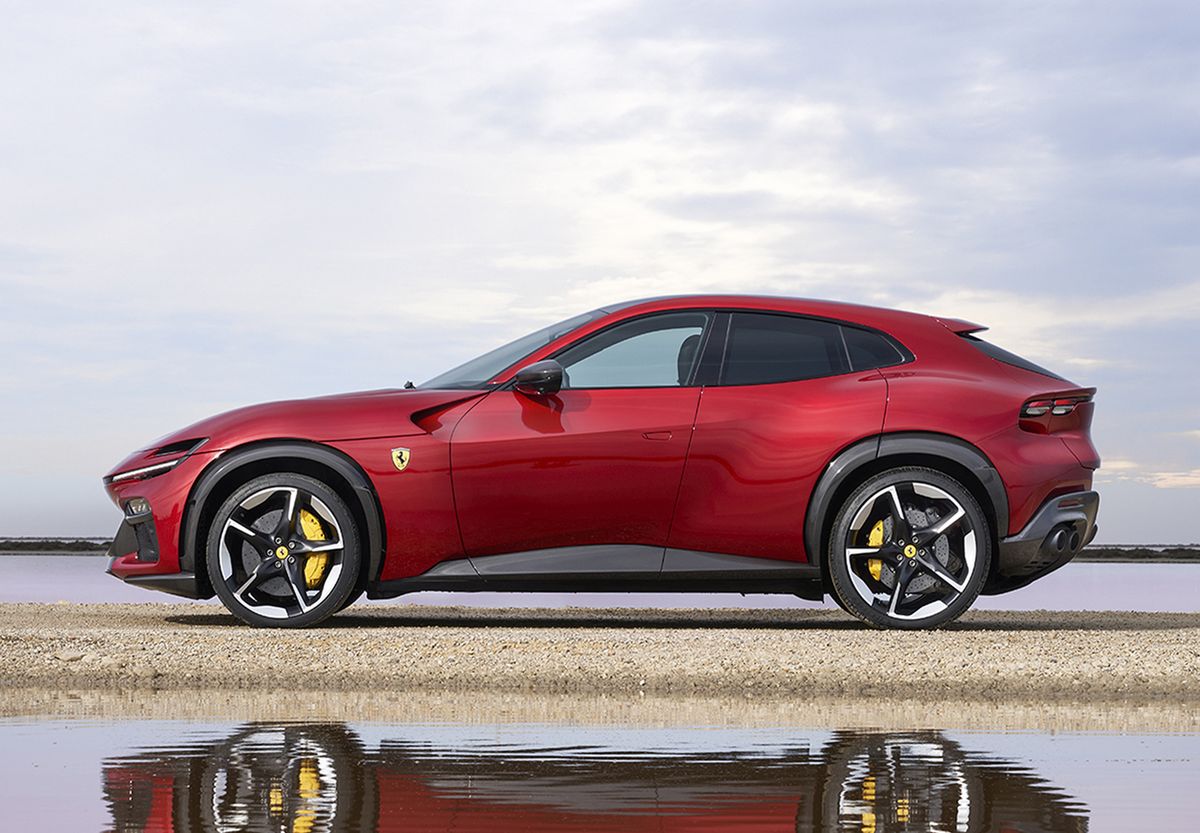 Ferrari Purosangue 2022. Кузов, экстерьер. Внедорожник 5 дв., 1 поколение