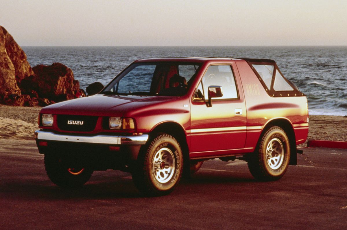 איסוזו אמיגו ‏1989. מרכב, צורה. רכב שטח פתוח, 1 דור