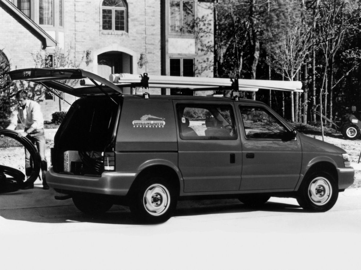 Dodge Caravan 1990. Carrosserie, extérieur. Monospace, 2 génération