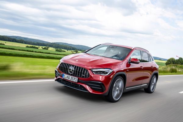 מרצדס GLA AMG ‏2019. מרכב, צורה. רכב שטח 5 דלתות, 2 דור