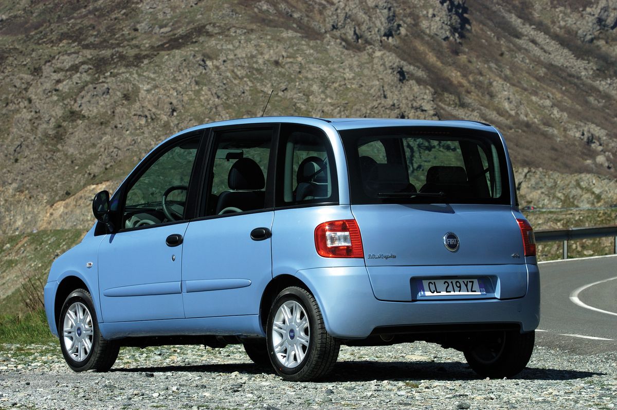 Fiat Multipla 2004. Carrosserie, extérieur. Compact Van, 1 génération, restyling