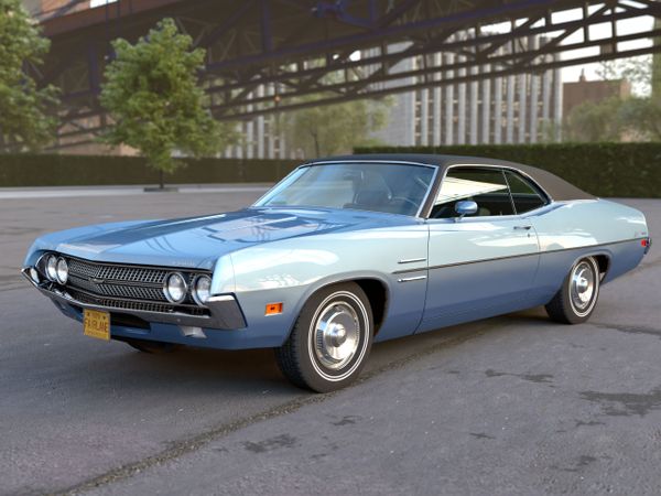 Ford Fairlane 1970. Bodywork, Exterior. Coupe Hardtop, 7 generation