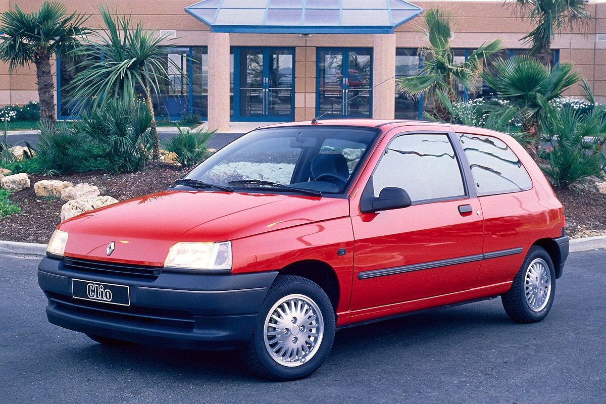 Renault Clio 1990. Carrosserie, extérieur. Mini 3-portes, 1 génération