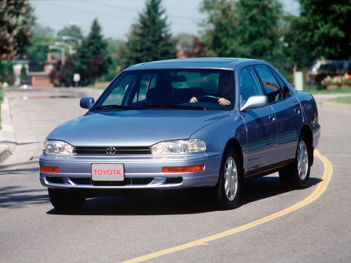 Toyota Camry 1991. Bodywork, Exterior. Sedan, 4 generation