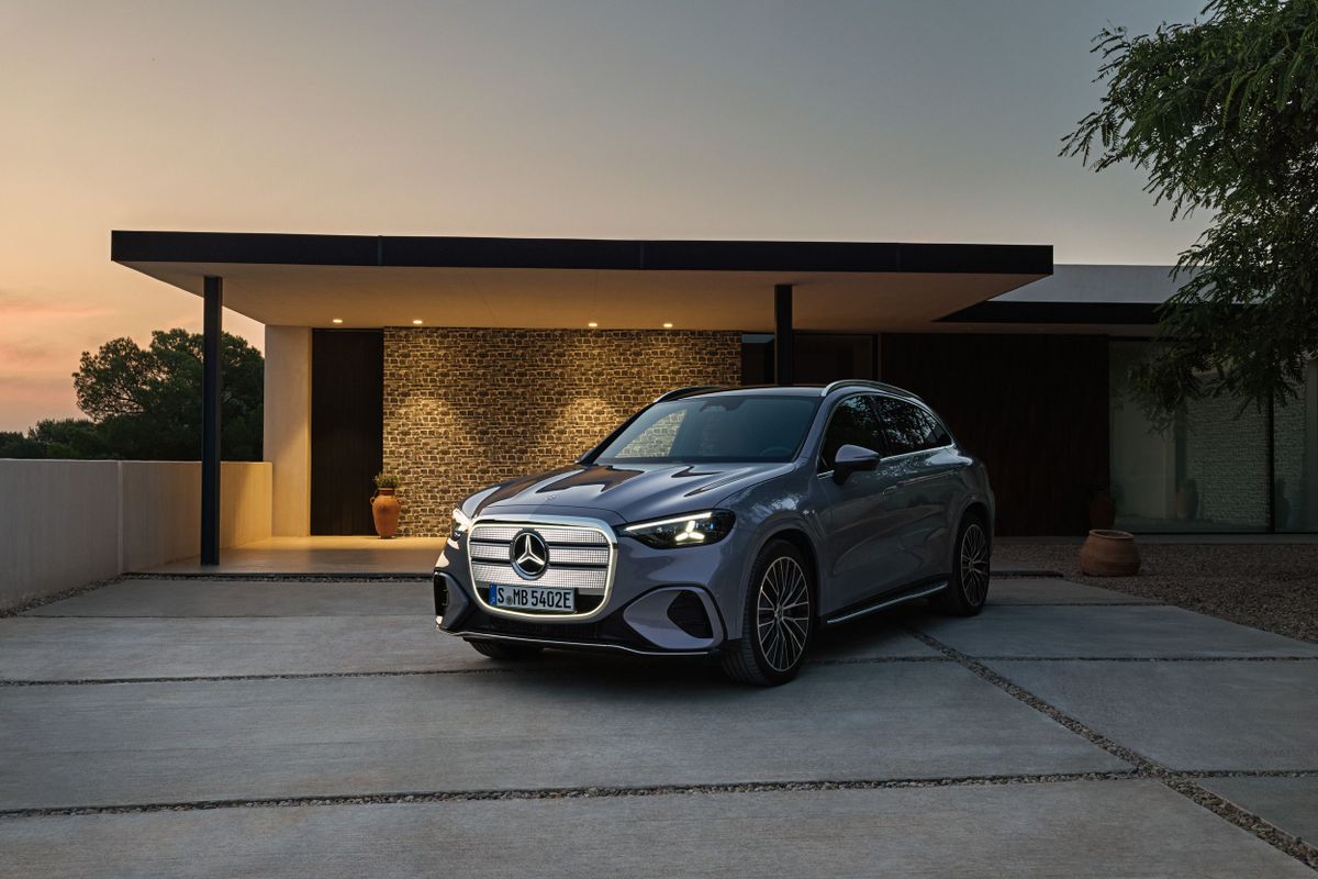 Mercedes GLC EQ 2025. Кузов, экстерьер. Внедорожник 5 дв., 1 поколение