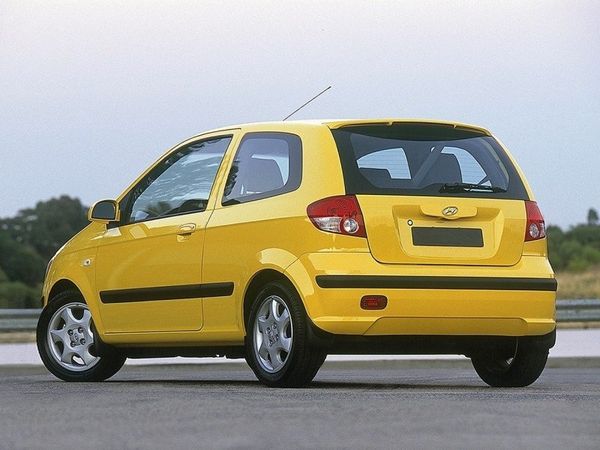 Hyundai Click 2002. Carrosserie, extérieur. Hatchback 3-portes, 1 génération