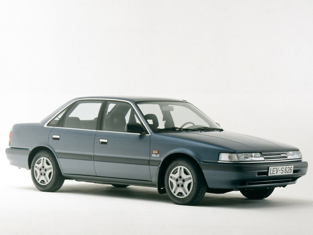 Mazda 626 1987. Carrosserie, extérieur. Berline, 3 génération