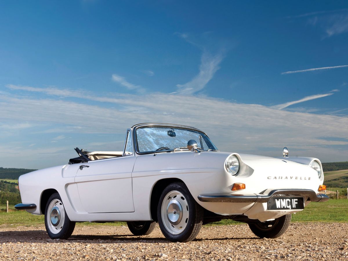 Renault Caravelle 1958. Carrosserie, extérieur. Cabriolet, 1 génération