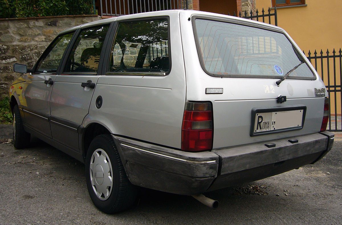 Fiat Duna 1987. Carrosserie, extérieur. Break 5-portes, 1 génération