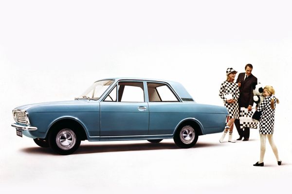 Форд Кортина 1966. Кузов, экстерьер. Седан 2 дв., 2 поколение