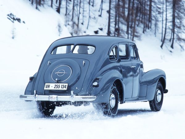 Opel Kapitan 1938. Bodywork, Exterior. Sedan, 1 generation