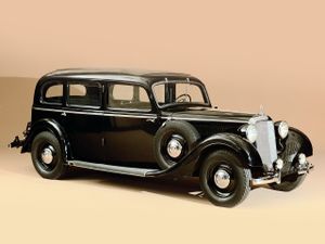Mercedes-Benz W142 1937. Carrosserie, extérieur. Limousine, 1 génération