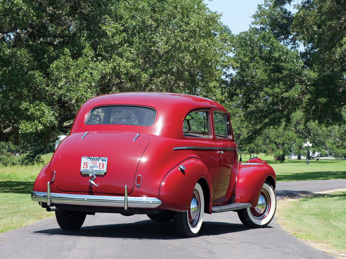 Chevrolet Special DeLuxe 1941. Carrosserie, extérieur. Berline 2-portes, 1 génération