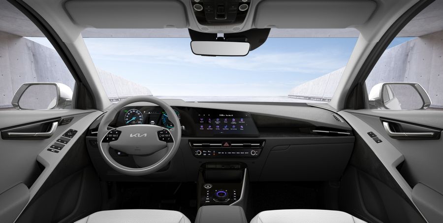 Kia Niro 2021. Dashboard. SUV 5-door, 2 generation