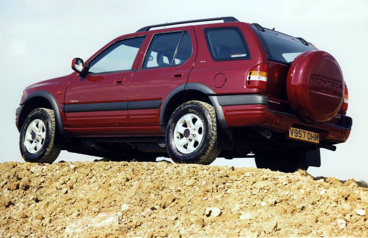 فوكسهول فرونتيرا 1998. الهيكل، المظهر الخارجي. SUV ٥ أبواب, 2 الجيل