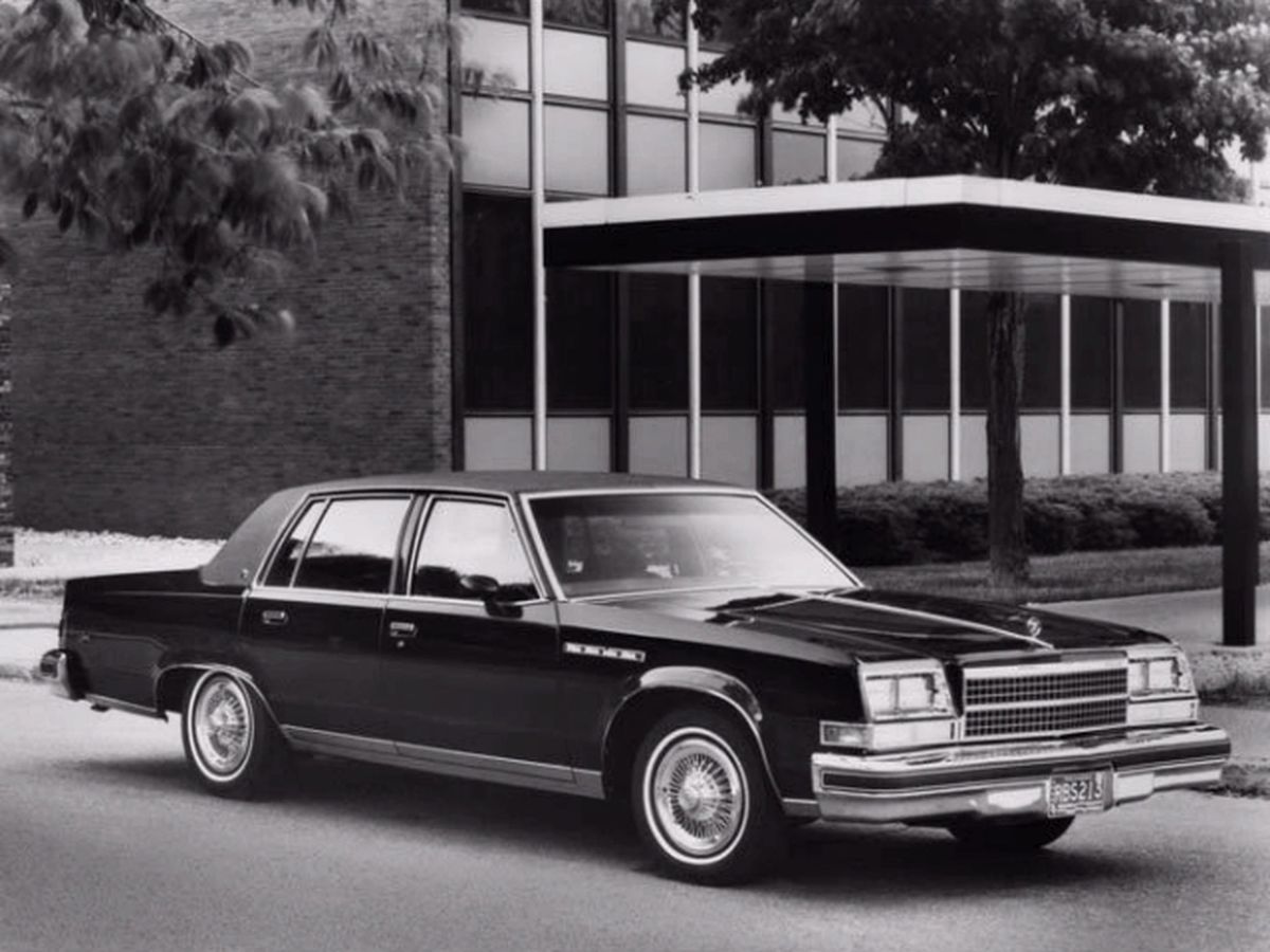 Buick Electra 1977. Carrosserie, extérieur. Berline, 5 génération