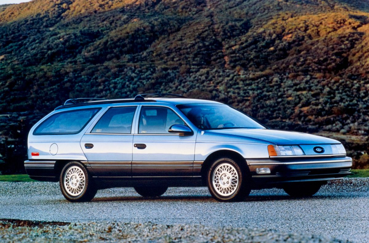 Ford Taurus 1985. Carrosserie, extérieur. Break 5-portes, 1 génération