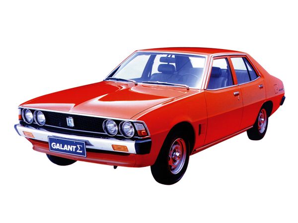 Mitsubishi Galant 1976. Bodywork, Exterior. Sedan, 3 generation