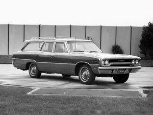 פלימות' סטלייט 1968. מרכב, צורה. סטיישן 5 דלתות, 2 דור