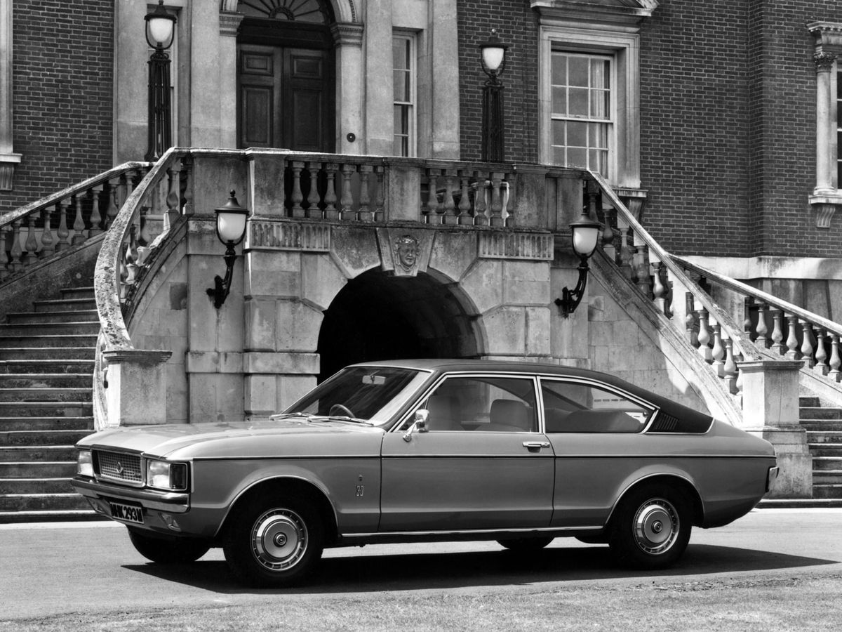Ford Granada 1972. Carrosserie, extérieur. Coupé, 1 génération
