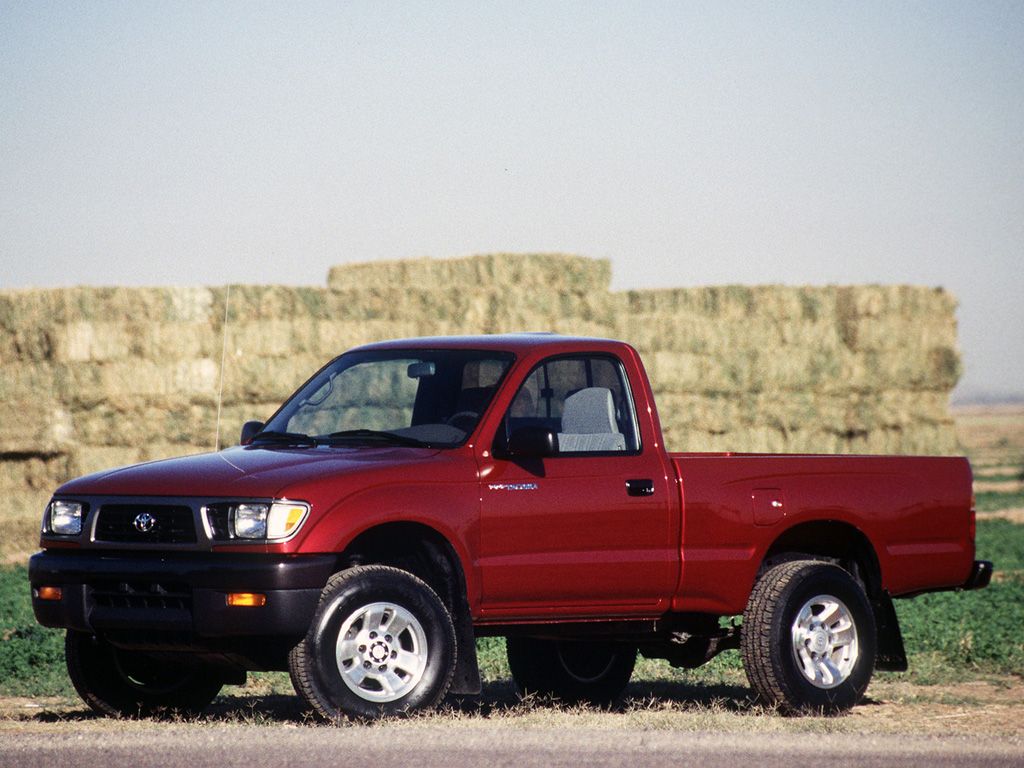Тойота Такома 1995. Кузов, экстерьер. Пикап Одинарная кабина, 1 поколение