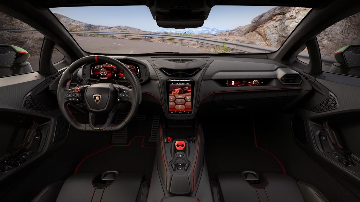Lamborghini Temerario 2024. Передние сидения. Купе, 1 поколение