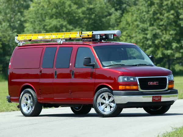 GMC Savana 1996. Carrosserie, extérieur. Monospace, 1 génération