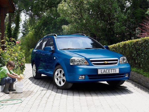 Chevrolet Lacetti 2004. Carrosserie, extérieur. Break 5-portes, 1 génération