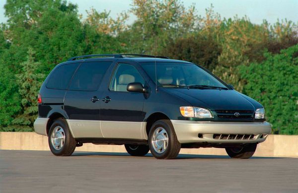 Toyota Sienna 1997. Bodywork, Exterior. Minivan, 1 generation