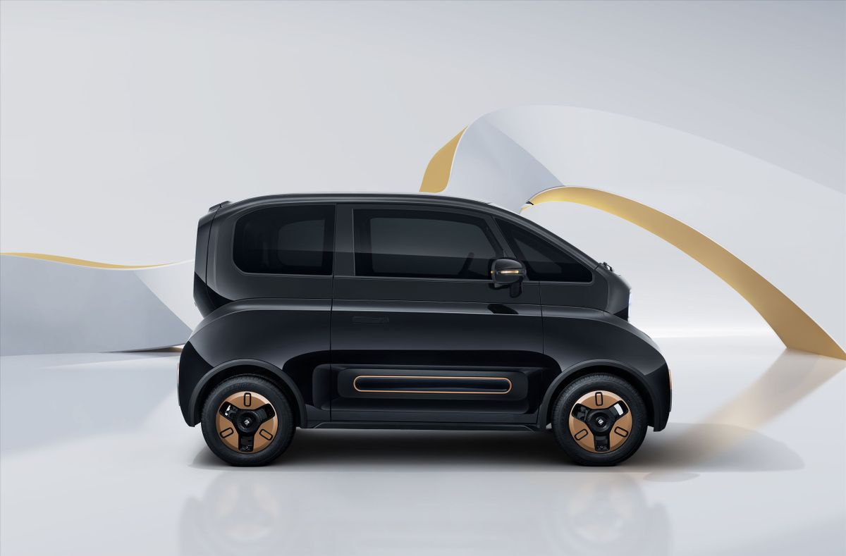 באוג'ון KiWi EV ‏2022. מרכב, צורה. מיני 3 דלתות, 1 דור