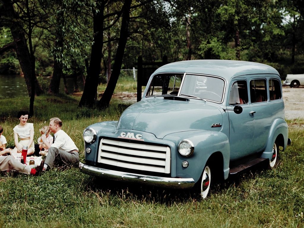 Chevrolet Suburban 1947. Carrosserie, extérieur. Break, 3 génération
