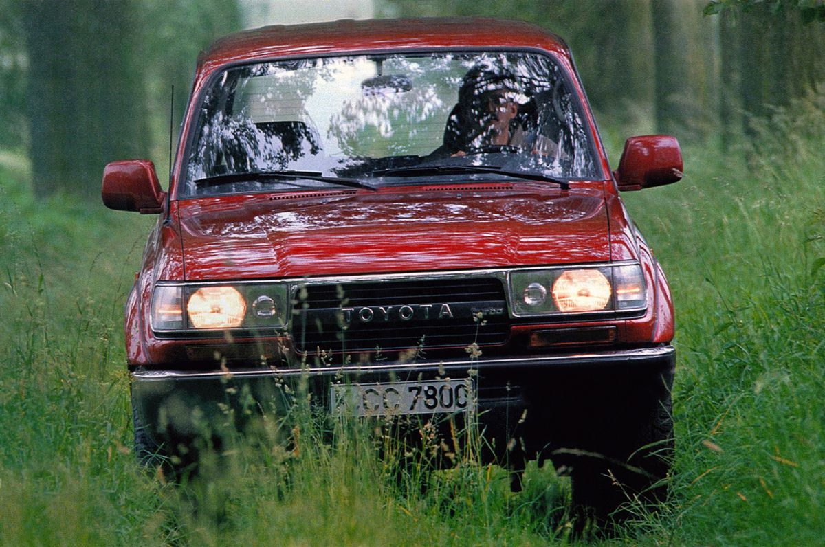 Тойота ЛК 1989. Кузов, экстерьер. Внедорожник 5 дв., 9 поколение