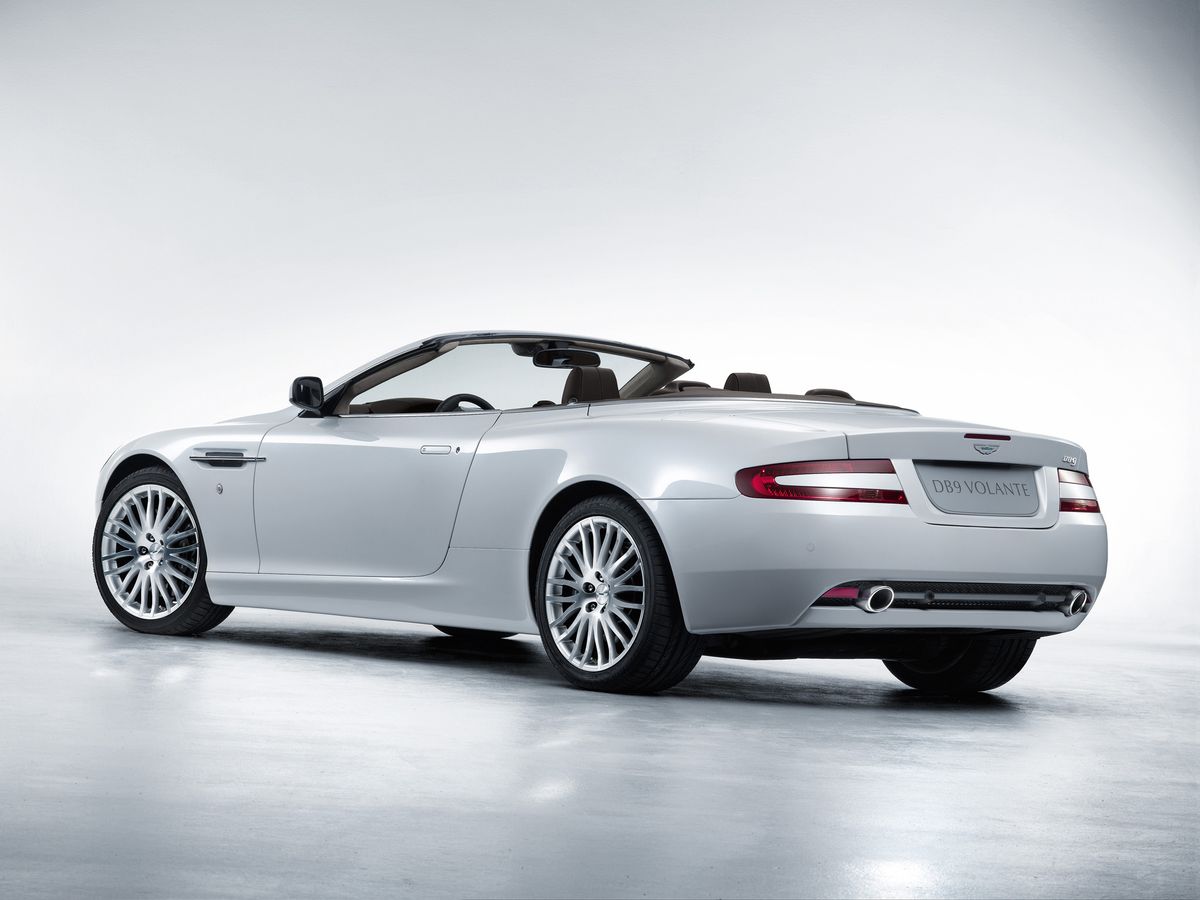 Aston Martin DB9 2008. Carrosserie, extérieur. Cabriolet, 1 génération, restyling