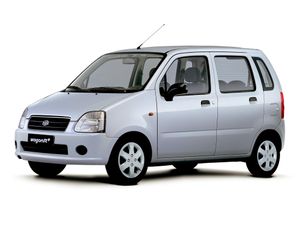סוזוקי ואגון +R ‏1999. מרכב, צורה. מיקרו וואן, 2 דור