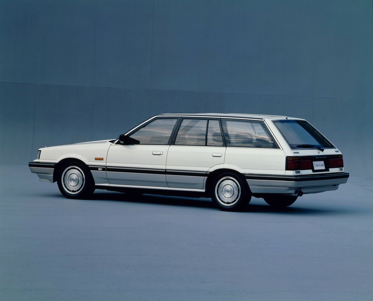 Nissan Skyline 1986. Carrosserie, extérieur. Break 5-portes, 7 génération