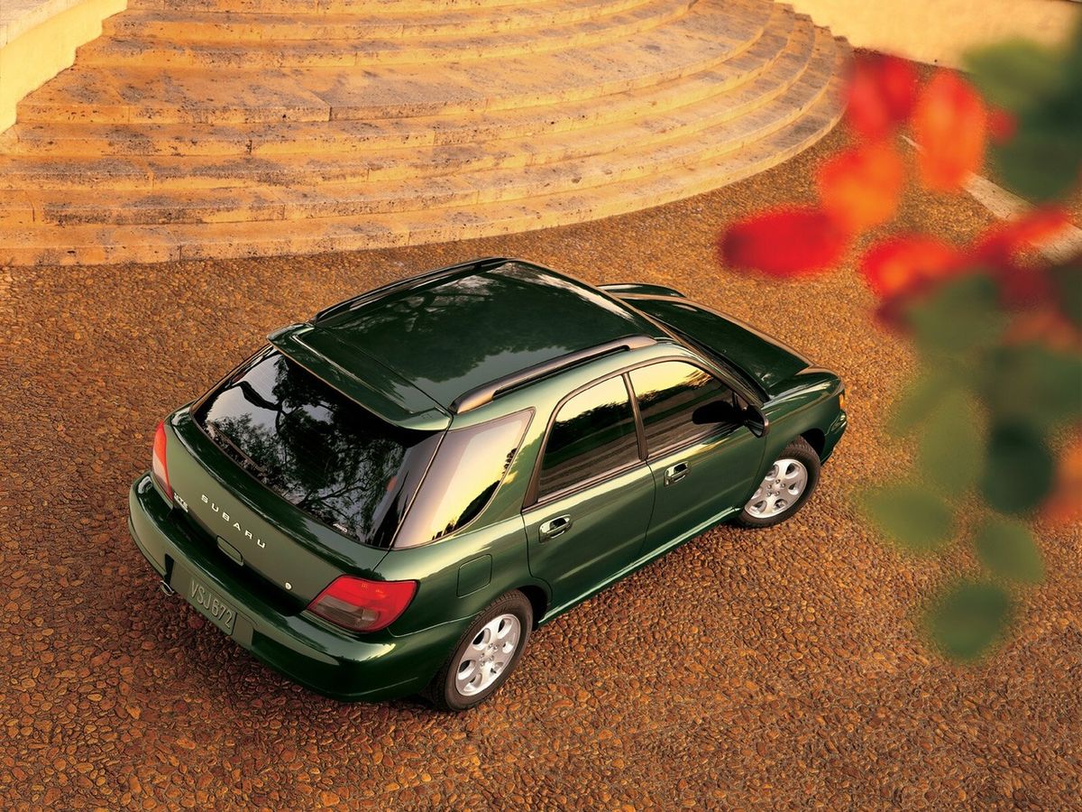 Subaru Impreza 2000. Carrosserie, extérieur. Break 5-portes, 2 génération
