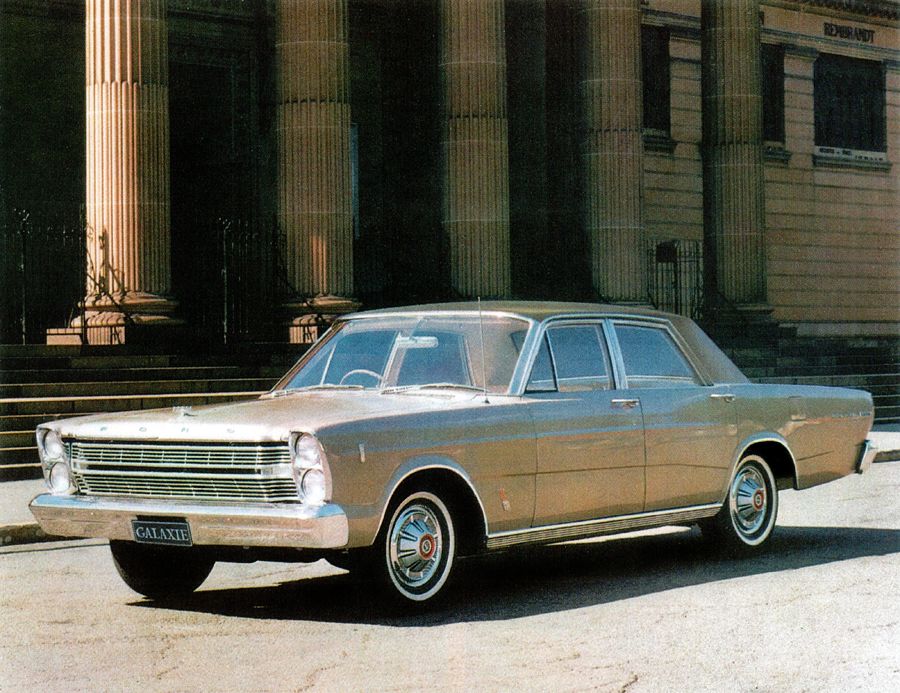 Ford Galaxie 1965. Carrosserie, extérieur. Berline, 3 génération