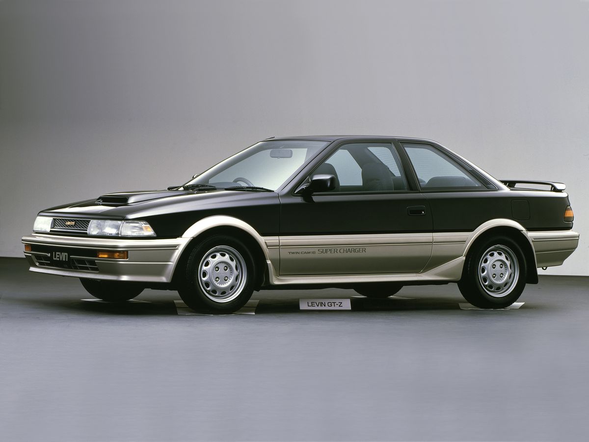 Toyota Corolla Levin 1987. Bodywork, Exterior. Coupe, 5 generation