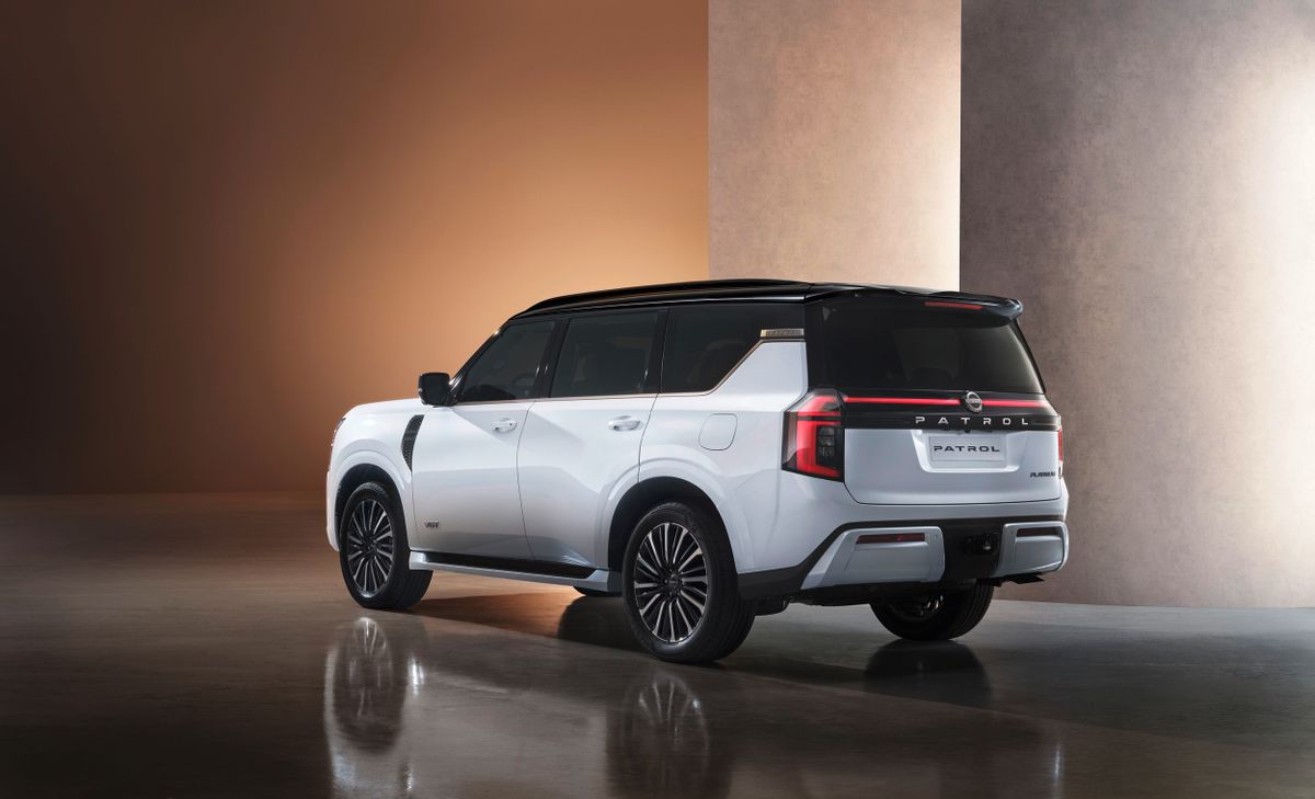 Nissan Patrol 2024. Кузов, экстерьер. Внедорожник 5 дв., 7 поколение
